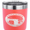 Region 3 - 2024 Rally 30 oz Stainless Steel Ringneck Tumbler - Coral - CLOSE UP