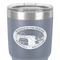 Region 3 - 2024 Rally 30 oz Stainless Steel Ringneck Tumbler - Grey - Close Up