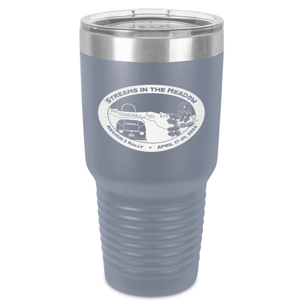 Custom Region 3 - 2024 Rally 30 oz Stainless Steel Tumbler - Grey - Single-Sided