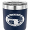 Region 3 - 2024 Rally 30 oz Stainless Steel Ringneck Tumbler - Navy - CLOSE UP