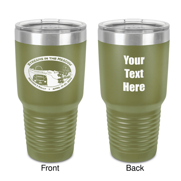 Custom Region 3 - 2024 Rally 30 oz Stainless Steel Tumbler - Olive - Double-Sided