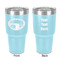 Region 3 - 2024 Rally 30 oz Stainless Steel Ringneck Tumbler - Teal - Double Sided - Front & Back