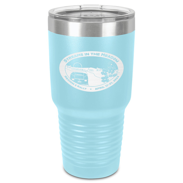 Custom Region 3 - 2024 Rally 30 oz Stainless Steel Tumbler - Teal - Single-Sided