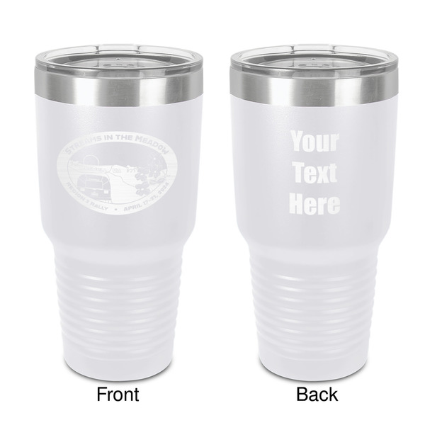 Custom Region 3 - 2024 Rally 30 oz Stainless Steel Tumbler - White - Double-Sided