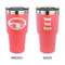 Region 3 - 2024 Rally 30 oz Stainless Steel Ringneck Tumblers - Coral - Double Sided - APPROVAL