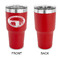 Region 3 - 2024 Rally 30 oz Stainless Steel Ringneck Tumblers - Red - Single Sided - APPROVAL