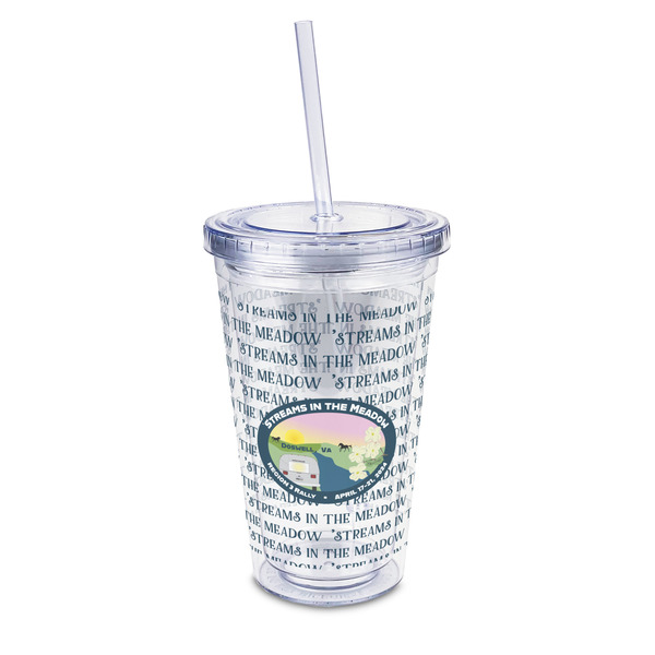 Custom Region 3 - 2024 Rally 16 oz Double Wall Acrylic Tumbler with Lid & Straw - Full Print