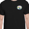 Region 3 - 2024 Rally Black Crew T-Shirt on Model - CloseUp