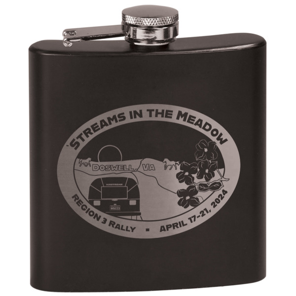 Custom Region 3 - 2024 Rally Black Flask Set