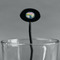 Region 3 - 2024 Rally Black Plastic 7" Stir Stick - Oval - Main