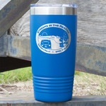 Region 3 - 2024 Rally 20 oz Stainless Steel Tumbler - Royal Blue - Single-Sided