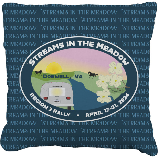 Custom Region 3 - 2024 Rally Faux-Linen Throw Pillow 20"