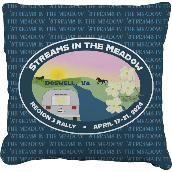 Custom Region 3 - 2024 Rally Faux-Linen Throw Pillow 26"