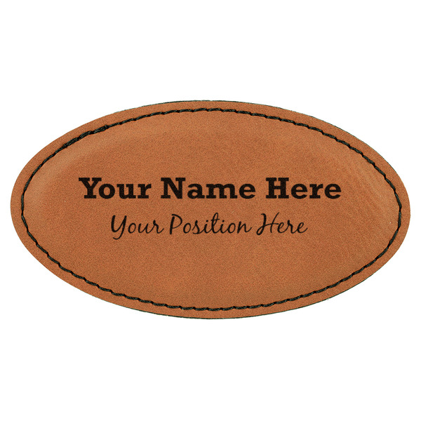 Custom Region 3 - 2024 Rally Leatherette Oval Name Badge with Magnet