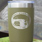 Region 3 - 2024 Rally Olive Polar Camel Tumbler - 20oz - Close Up