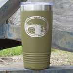 Region 3 - 2024 Rally 20 oz Stainless Steel Tumbler - Olive - Double-Sided