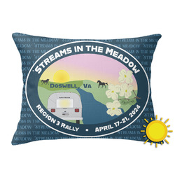 Region 3 - 2024 Rally Outdoor Throw Pillow - Rectangular