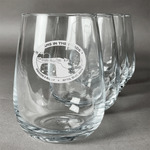 Region 3 - 2024 Rally Stemless Wine Glasses - Laser Engraved- Set of 4