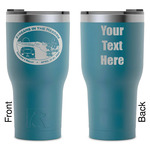 Region 3 - 2024 Rally RTIC Tumbler - Dark Teal - Laser Engraved - Double-Sided