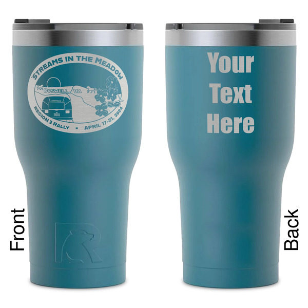 Custom Region 3 - 2024 Rally RTIC Tumbler - Dark Teal - Laser Engraved - Double-Sided