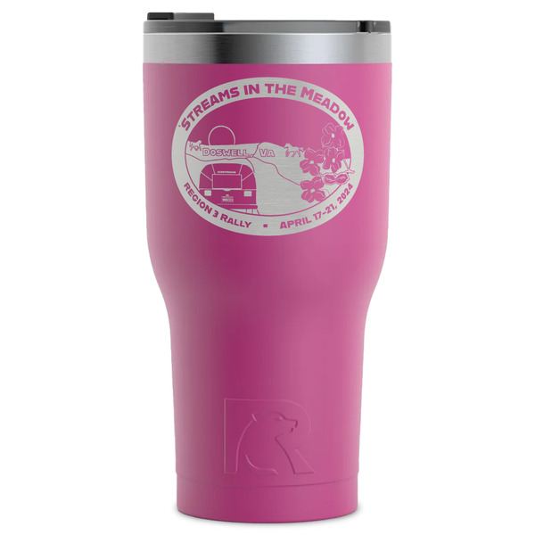 Custom Region 3 - 2024 Rally RTIC Tumbler - Magenta - Laser Engraved - Single-Sided