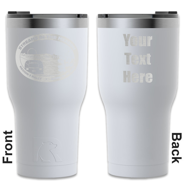 Custom Region 3 - 2024 Rally RTIC Tumbler - White - Laser Engraved - Double-Sided