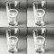 Region 3 - 2024 Rally Set of Four Engraved Beer Glasses - Individual View