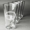 Region 3 - 2024 Rally Set of Four Engraved Pint Glasses - Set View