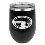 Region 3 - 2024 Rally Stemless Stainless Steel Wine Tumbler - Black - Double-Sided