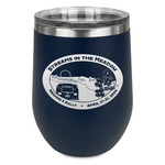 Region 3 - 2024 Rally Stemless Stainless Steel Wine Tumbler - Navy - Double-Sided