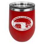 Region 3 - 2024 Rally Stemless Stainless Steel Wine Tumbler - Red - Double-Sided