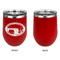 Region 3 - 2024 Rally Stainless Wine Tumblers - Red - Single Sided - Approval