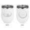 Region 3 - 2024 Rally Stainless Wine Tumblers - White - Double Sided - Approval