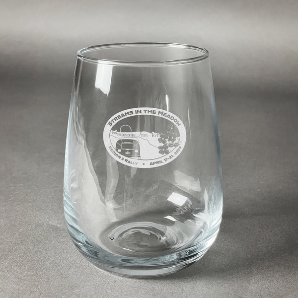 Custom Region 3 - 2024 Rally Stemless Wine Glass - Laser Engraved