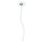 Region 3 - 2024 Rally White Plastic 7" Stir Stick - Oval - Single Stick