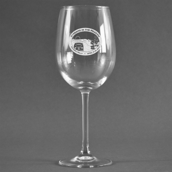 Custom Region 3 - 2024 Rally Wine Glass - Laser Engraved