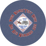 Bandera Region 9 Rally Multipurpose Round Labels - 1"