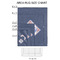 Bandera Region 9 Rally 2'x3' Indoor Area Rugs - Size Chart