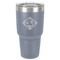 Bandera Region 9 Rally 30 oz Stainless Steel Ringneck Tumbler - Grey - Front