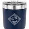 Bandera Region 9 Rally 30 oz Stainless Steel Ringneck Tumbler - Navy - CLOSE UP