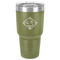 Bandera Region 9 Rally 30 oz Stainless Steel Ringneck Tumbler - Olive - Front