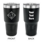 Bandera Region 9 Rally 30 oz Stainless Steel Tumbler - Black - Double-Sided