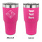 Bandera Region 9 Rally 30 oz Stainless Steel Ringneck Tumblers - Pink - Double Sided - APPROVAL