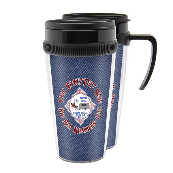 Custom Bandera Region 9 Rally Acrylic Travel Mug