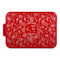 Bandera Region 9 Rally Aluminum Baking Pan - Red Lid - FRONT