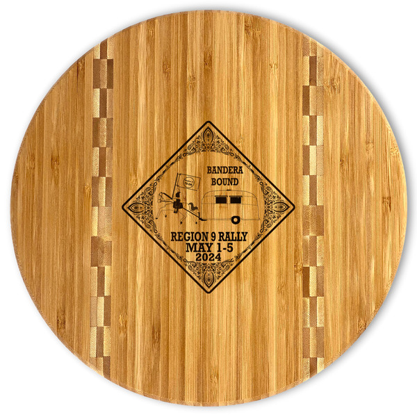 Custom Bandera Region 9 Rally Bamboo Cutting Board