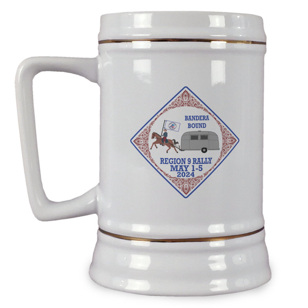 Custom Bandera Region 9 Rally Beer Stein