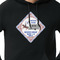 Bandera Region 9 Rally Black Hoodie on Model - CloseUp