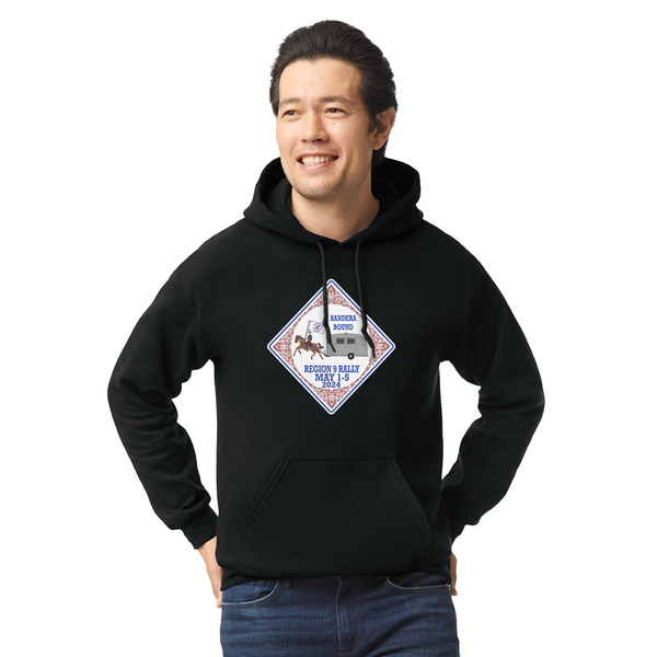 Custom Bandera Region 9 Rally Hoodie - Black - Small