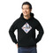 Bandera Region 9 Rally Black Hoodie on Model - Front